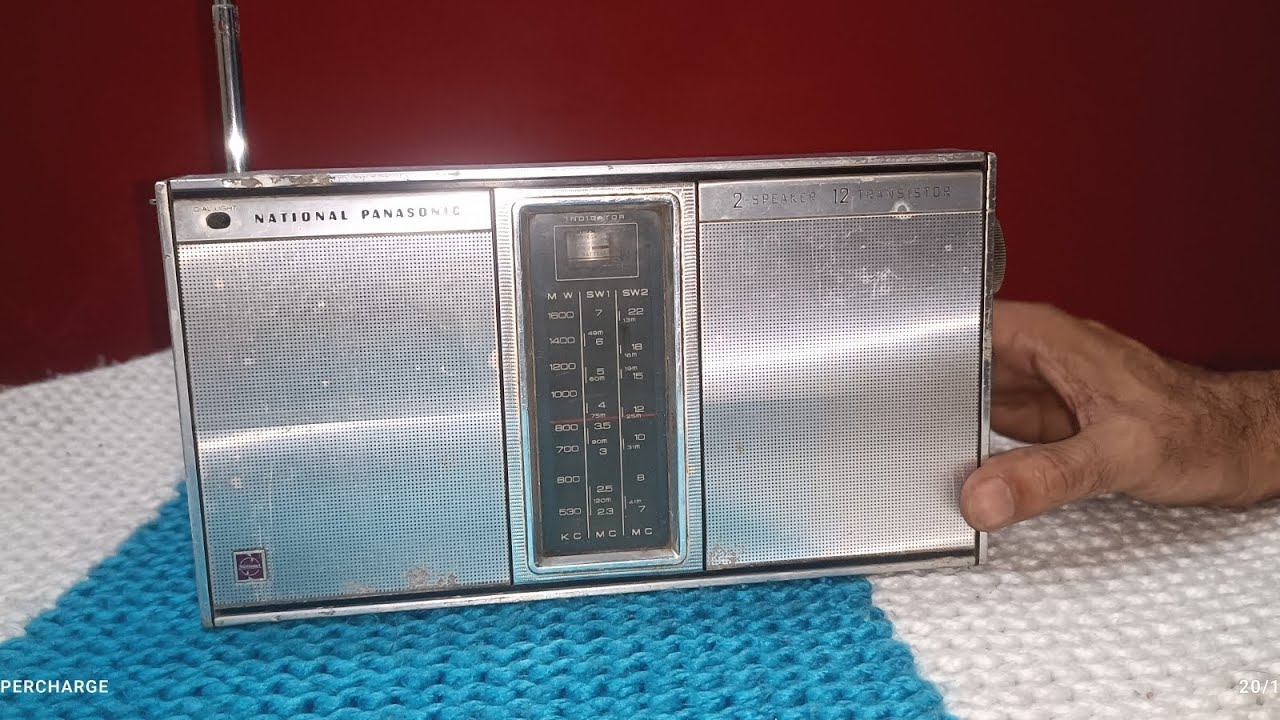 Vintage National Panasonic Japan Transistor Radio Model No- R-357