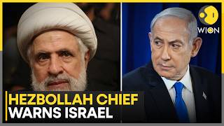 Hezbollah Chief Speaks On Truce With Israel Lebanon Truce Can Not Be One-Sided Naim Qem Wion