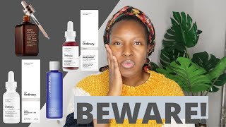 The Ordinary, Ola Henriksson, Estee Lauder Night Repair and skincare MISTAKE!