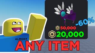 How To Save 60% On ANY ITEM in Roblox!