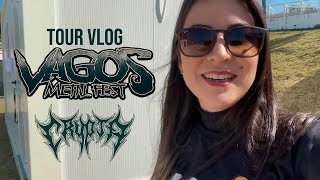 Vlog #1 - Vagos Metal Fest (CRYPTA) Jéssica di Falchi