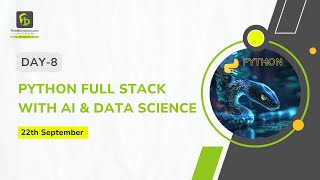 Python full Stack with AI & Data Science  | Day 8 | September 2025 | FirstBit Solutions