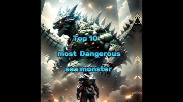 Top 10 Most Dangerous sea monster