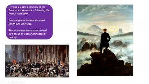 Extract from The Prelude GCSE Lesson