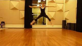 Slow Motion Toe Touch