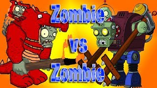 Plants Vs Zombies 2 Zombistein Vs All Gargantuar