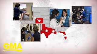 Health care workers get 1st doses of COVID-19 vaccine l GMA