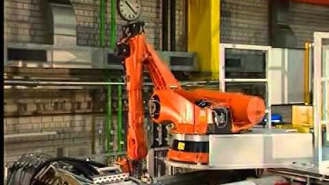 Handling of plastic bumpers with a KUKA robot