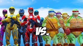 Power Rangers VS Teenage Mutant Ninja Turtles - EPIC BATTLE screenshot 4