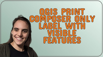 Gis: QGIS Print Composer only label with visible features
