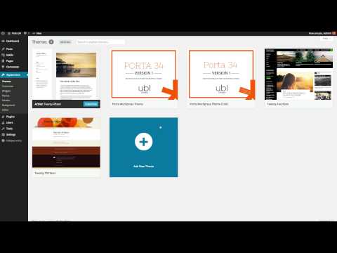 How To Install The Porta WordPress Theme