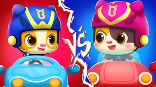 vehicles song which is faster family playtime nursery rhymes kids songs mimi and daddy