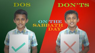 What to Do and Don't on Sabbath Day | Children's Ministry | Bible Study