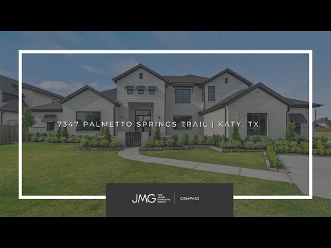 7347 Palmetto Spgs Trl, Katy, TX home video tour