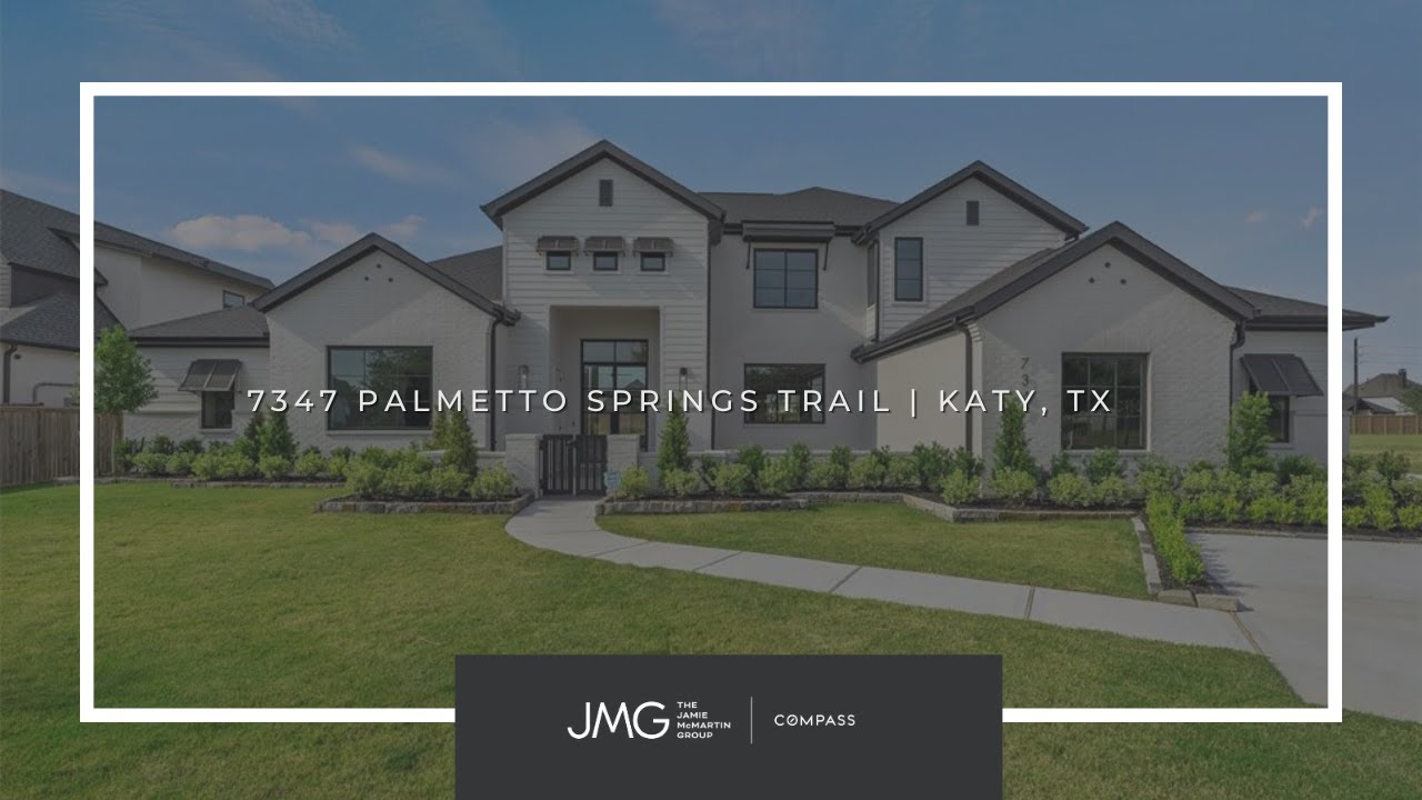 Home for sale Katy Texas 7347 Palmetto Spgs Trl, Katy, TX, 77493 YouTube