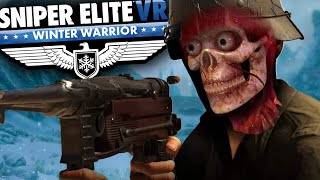 NEW VR SHOOTER // Sniper Elite VR Winter Warrior Oculus Quest 3 Gameplay and First Impressions