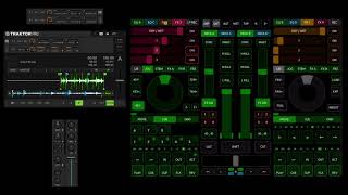 Jog-On 2 for TouchOSC and Traktor - FX & Routing Demo