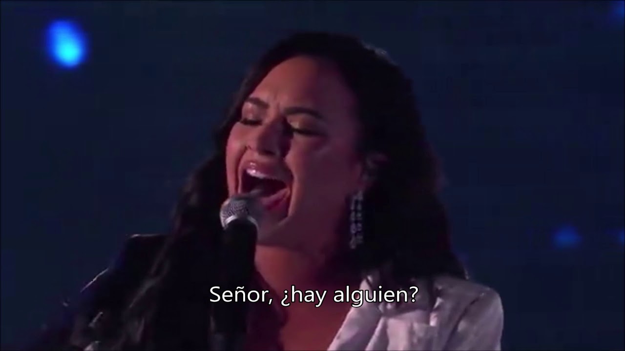 Demi Lovato   Anyone   62nd Grammy Sub Espaol