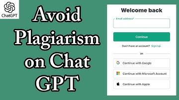 How to Avoid Plagiarism with ChatGPT? Use ChatGPT Without Plagiarizing on PC 2024