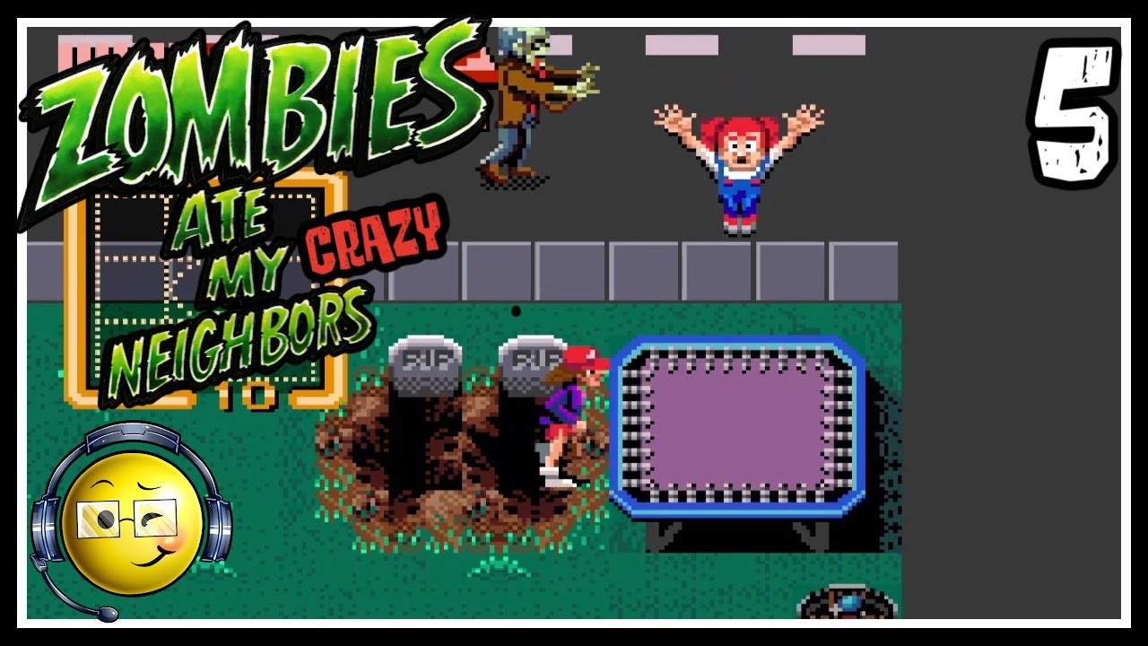 Zombies Ate my Crazy Neighbors Part 5: Levels 17-20 - YouTube