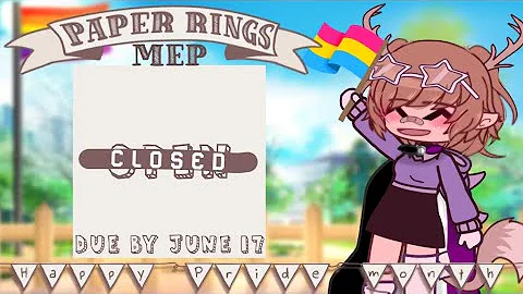 Paper Rings Mep | Pride month special | Closed | 31/31 Taken | 💍