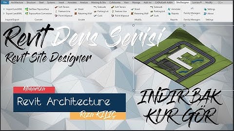 Revit Site Designer, Download /Install /Uninstall !!!