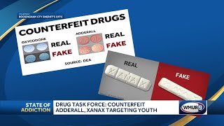 Drug task force: Counterfeit Adderall, Xanax targeting youth