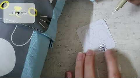 #88: swarm - Zentangle challenges ~ 禅绕画