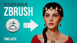 Zbrush Head Sculpt 2- THE QUEEN