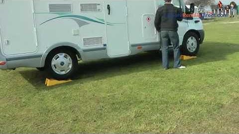 How to level a motorhome