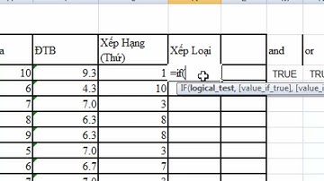 Học Excel   Bài 6  Các Hàm logic if, and, or trong excel   Học excel cơ bản