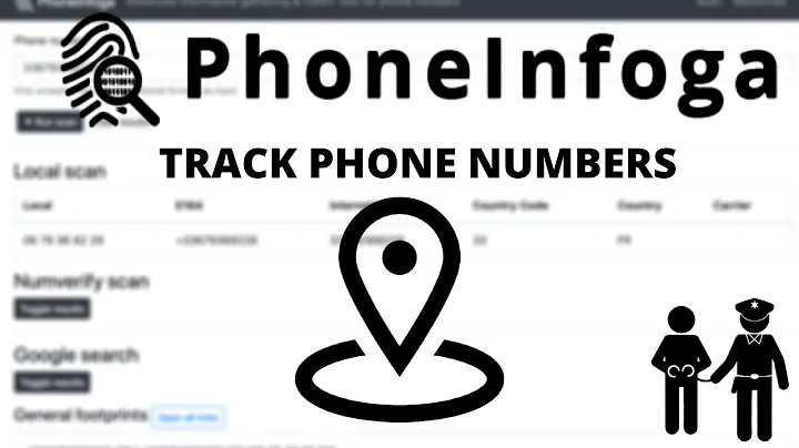 Trace Phone numbers with PhoneInfoga