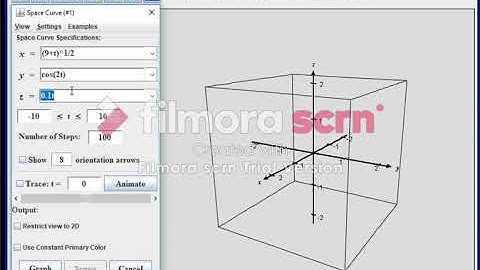 Graficas Parametricas en CalcPlot
