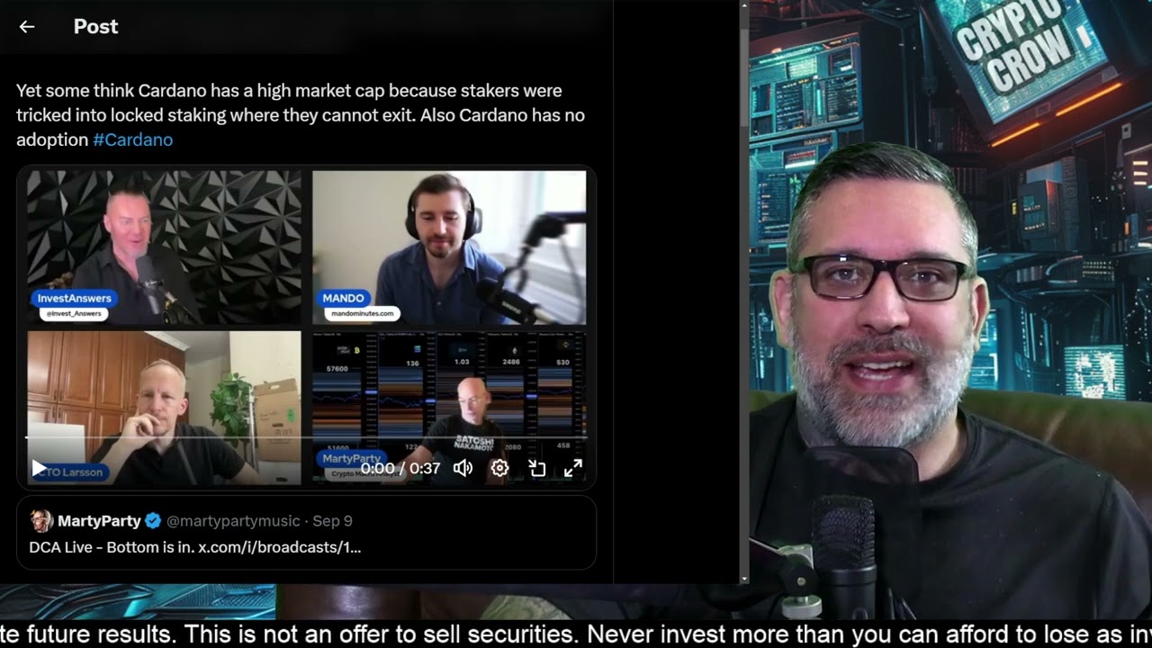 Cardano Staking Showdown Marty Party vs The Experts