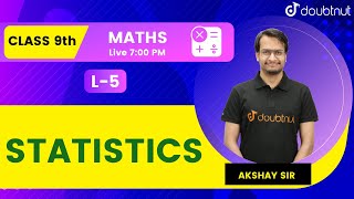 Statistics | Frequency Polygon | Class 9th NCERT | Maths | Doubtnut | Akshay Sir