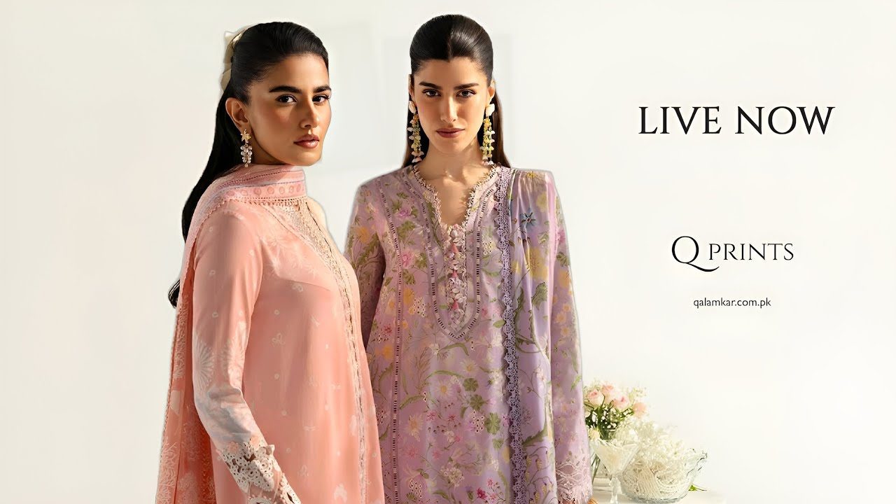 Qalamkar | Printed Co Ords 25 | OP-03 Alva