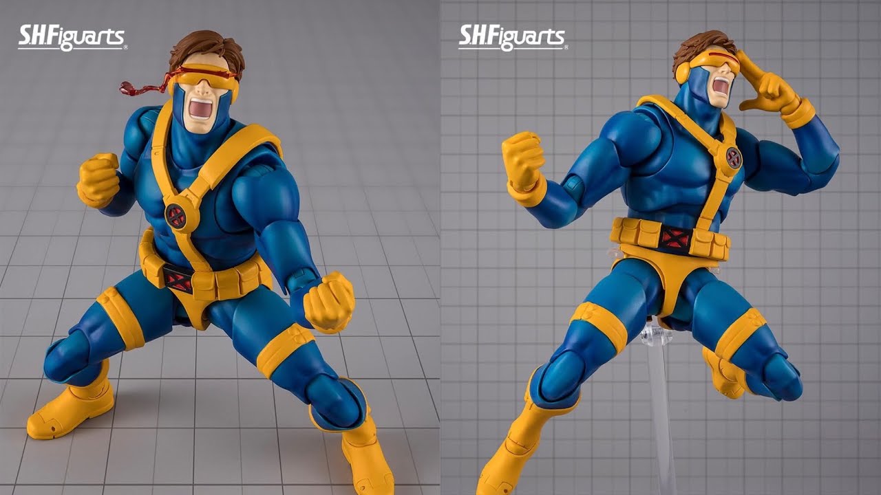 New Sh Figuarts Xmen Cyclops Gameverse edition action figure