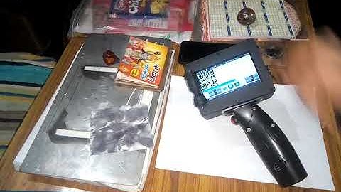 Handy Inkjet Coding Machine | Batch Coding Machine | QR code Printer |2D Barcode Printer