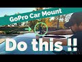 14 GoPro Hero Mounting ideas and angles for your car | Make car footage cinematic using these tips