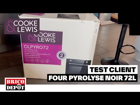 Four pyrolyse noir - Cooke and Lewis - L’avis de Marina - Client Brico Dépôt