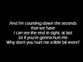 Låpsley - Hurt me - Lyrics