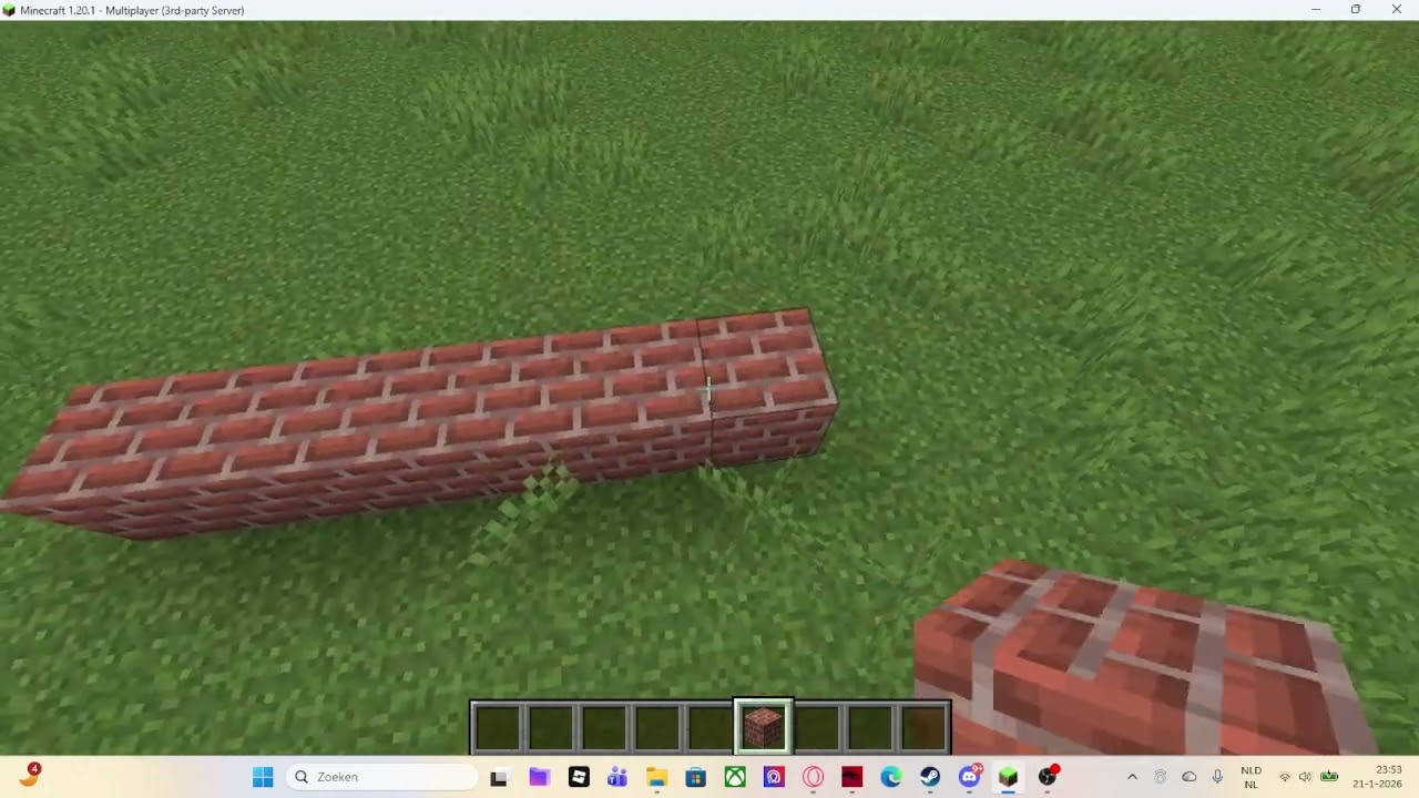 making a minecraft server by placing and breaking one block but every video it increases part 3