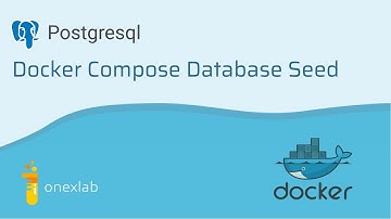 Docker Compose Postgres Database Seed