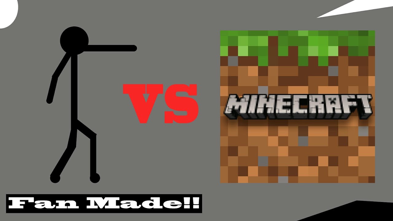 Animation Vs. Minecraft (Fan Made) . Eps 01 , Stuck in Minecraft world