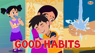 Good Habits | Animated Song | Aadi And Friends