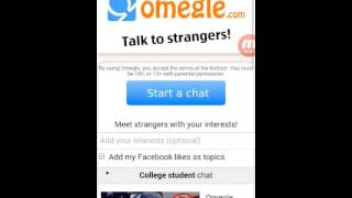 Chara Plays Omegle Not