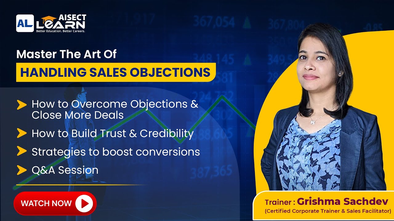 Master Sales Objection Handling | Sales Training by Grishma Sachdev ...