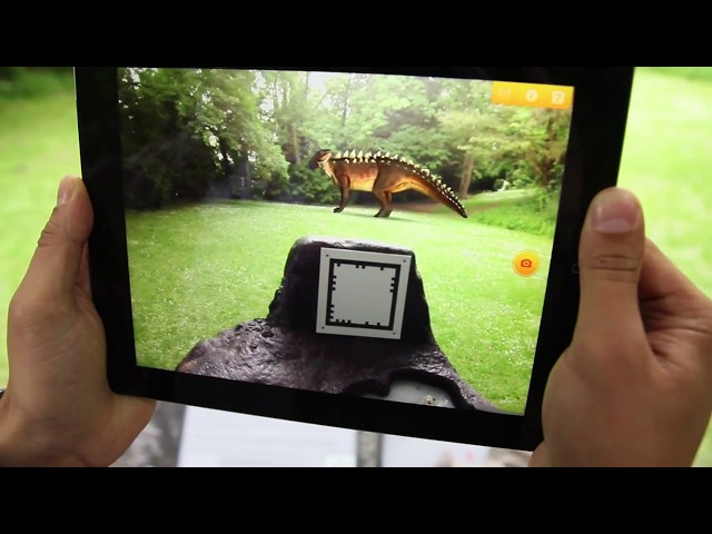 Racing Dinosaurs in Augmented Reality — Hook