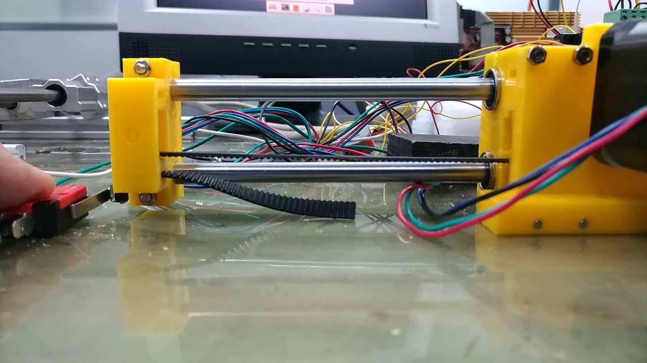 Linuxcnc 軸歸零 - YouTube