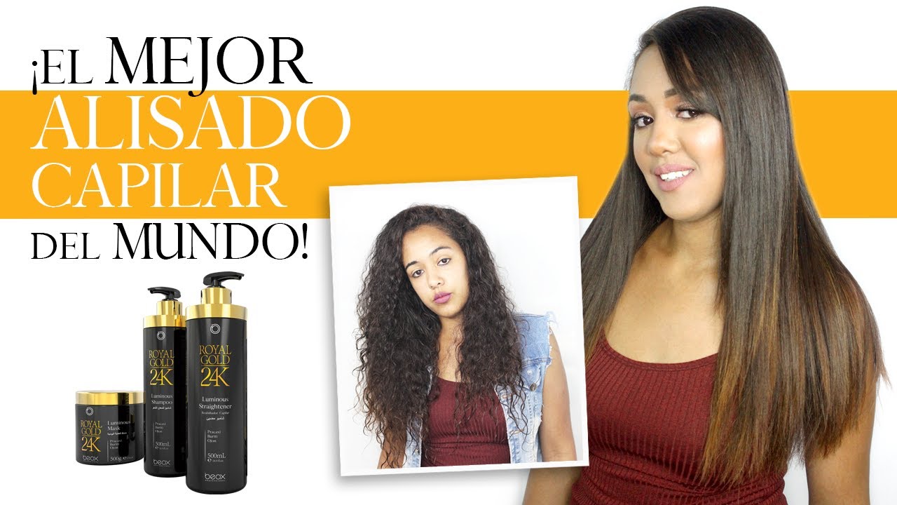 Royal Gold 24K - ¡El mejor alisado capilar del mundo! - Beox Professional -  YouTube
